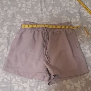 3/$10 Women's Athletic Shorts in Lavender Gray
